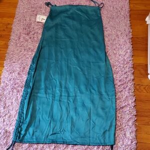 BEAST FASHION Teal Maxi Dress